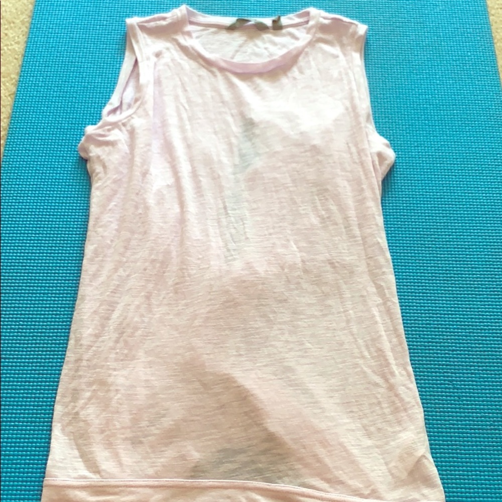 Athleta light pink tank